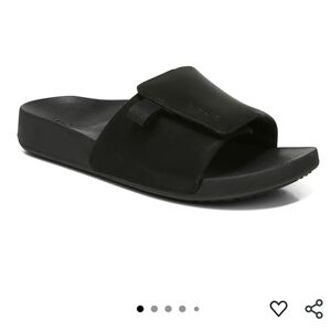 Vionic Keira Adustable Slip On Slide Sandals Size 8